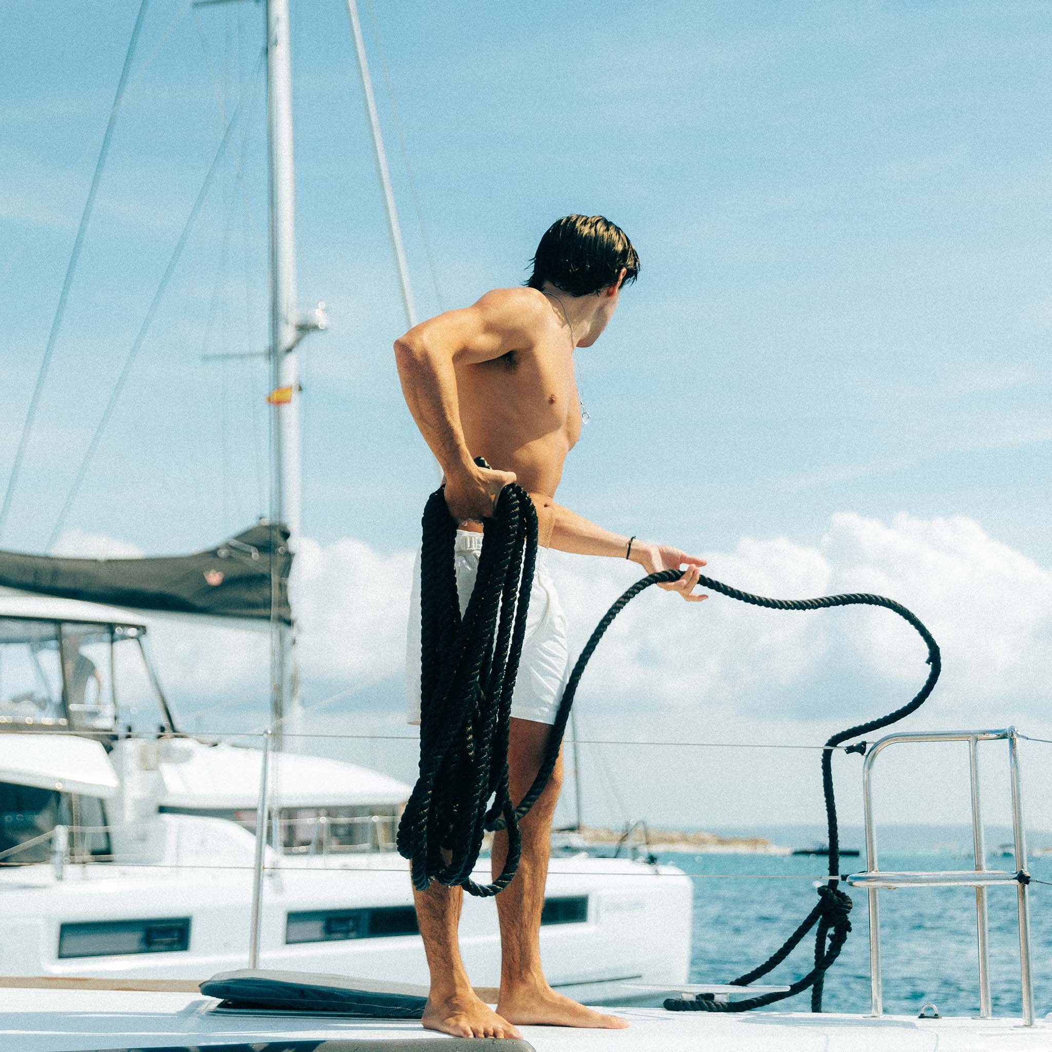 Ripstop Shorts | Amphibian White