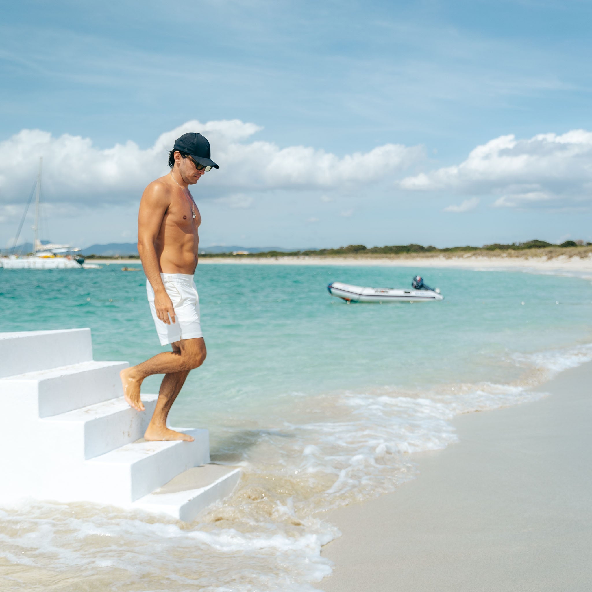 Ripstop Shorts | Amphibian White