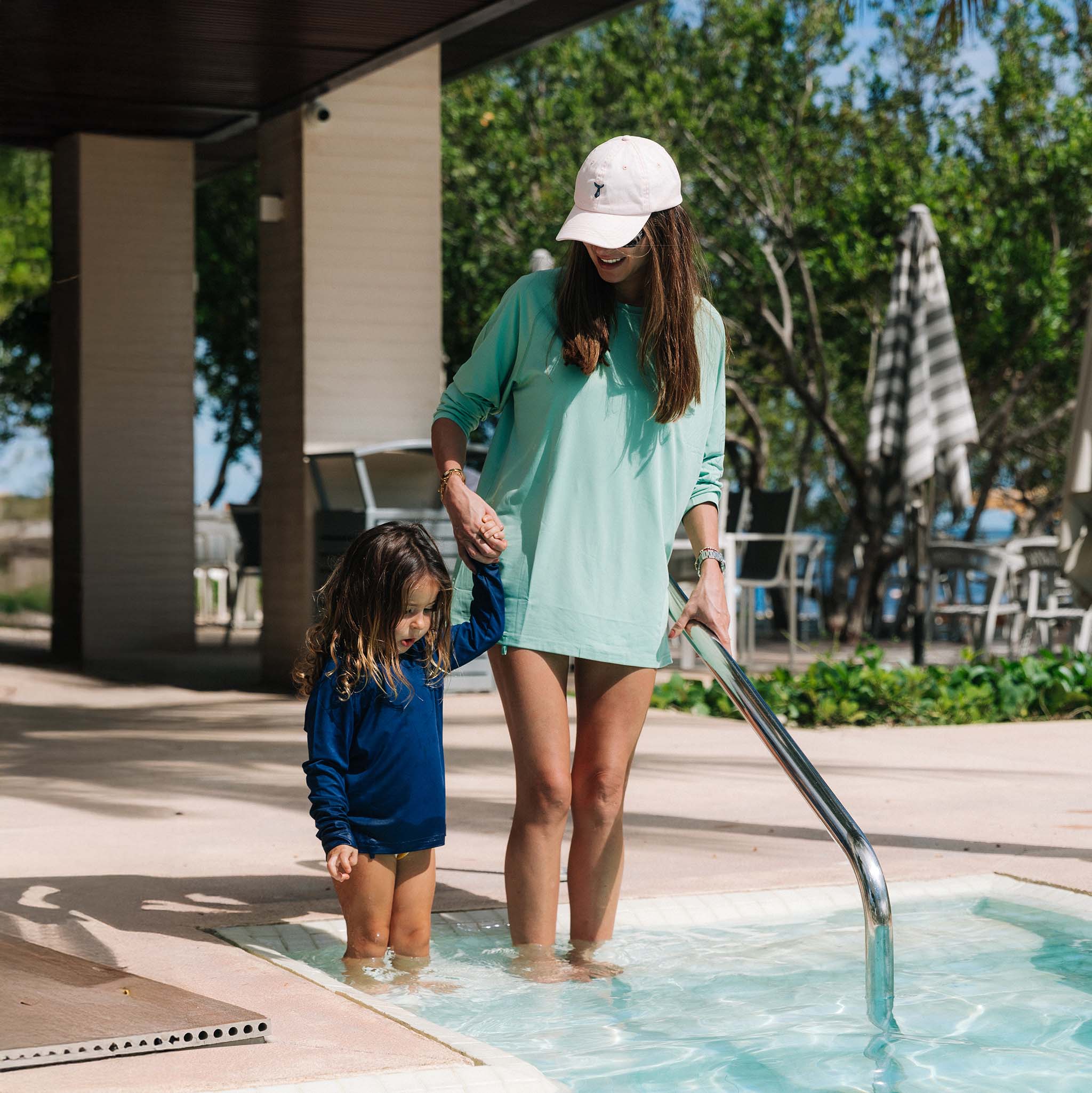 Hooded Long Sleeve Sunshirt Kids