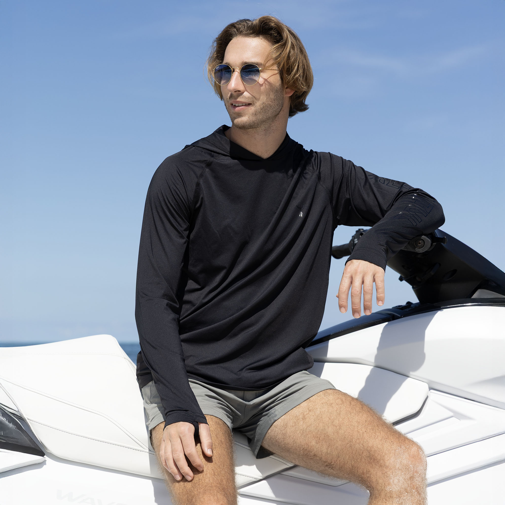 Hooded Long Sleeve Sunshirt