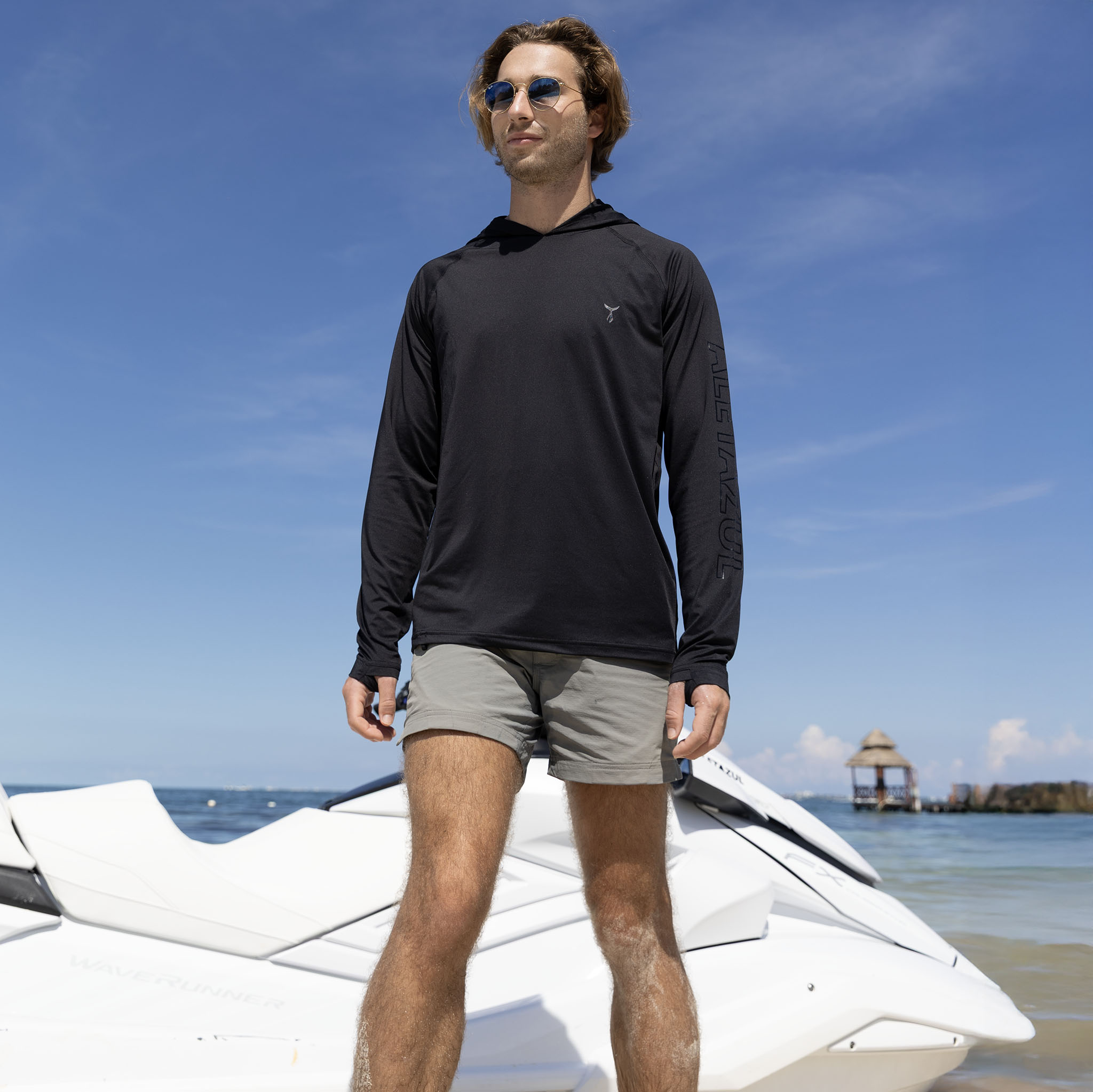 Hooded Long Sleeve Sunshirt