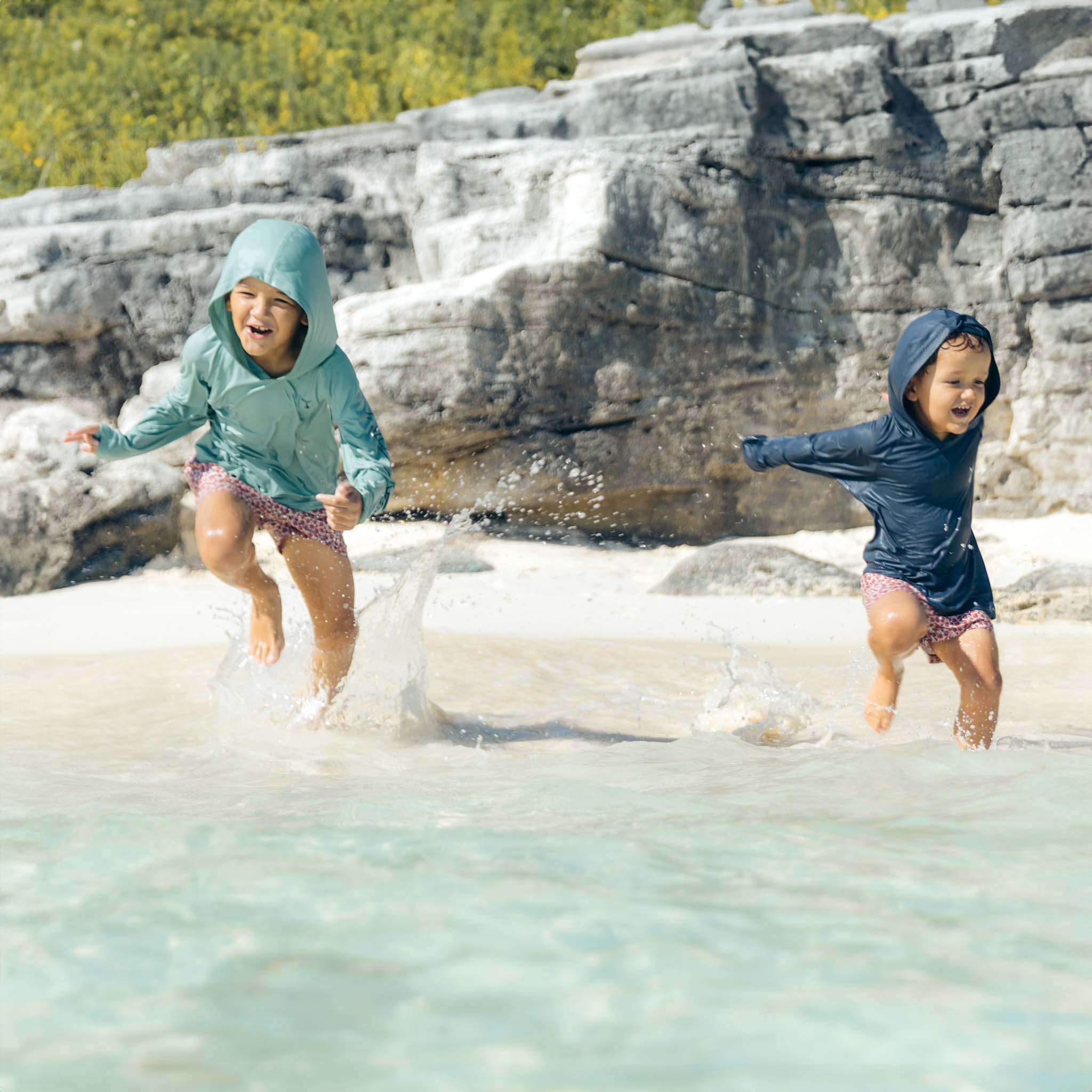 Hooded Long Sleeve Sunshirt Kids