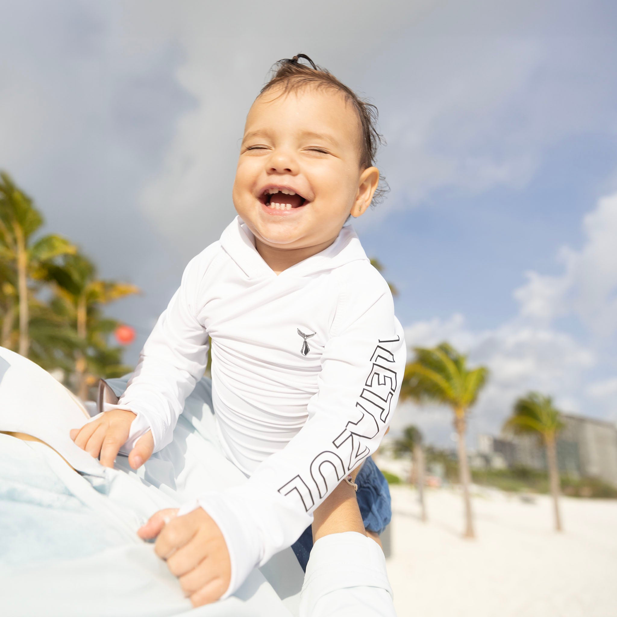 Hooded Long Sleeve Sunshirt Kids