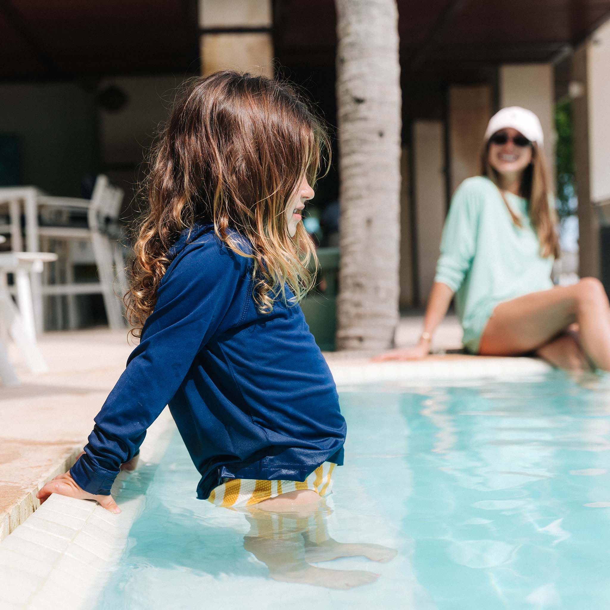 Hooded Long Sleeve Sunshirt Kids