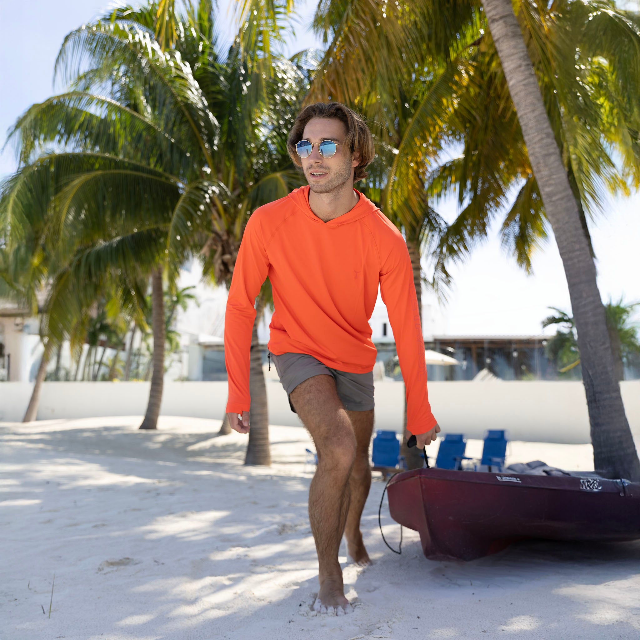 Hooded Long Sleeve Sunshirt