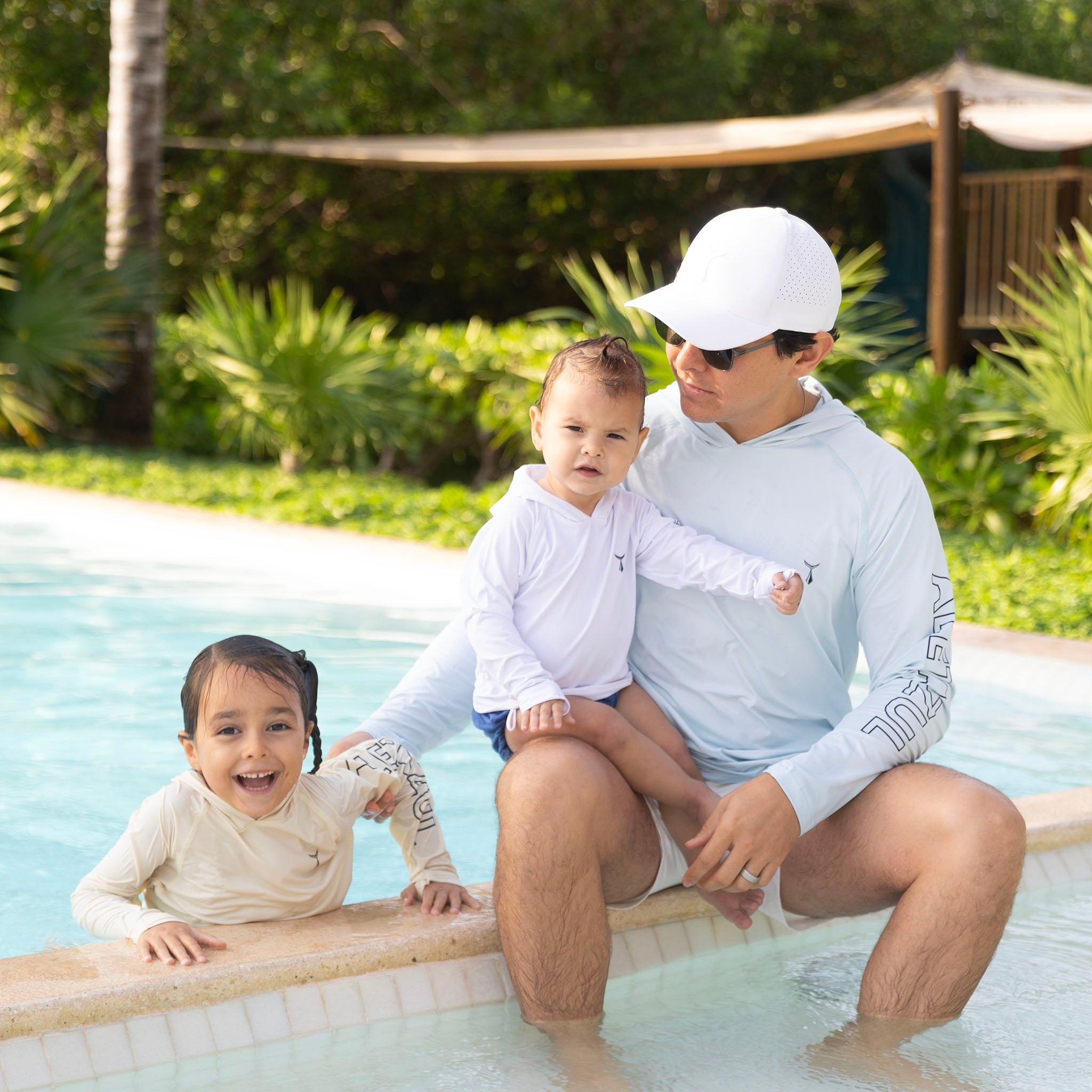 Hooded Long Sleeve Sunshirt Kids