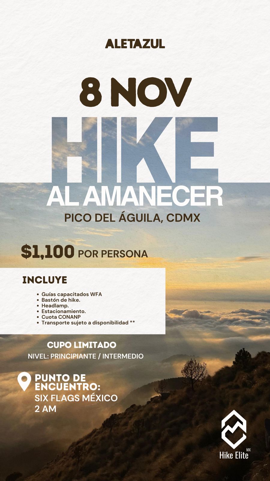 MONTHLY JOURNEY - Pico del Águila by Hike Elite