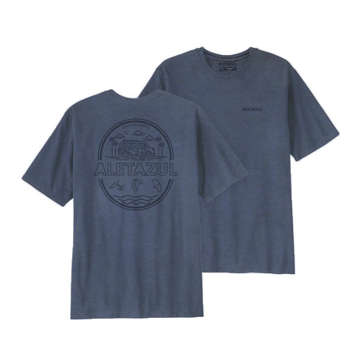 Graphic T Shirt  100% Cotton - Surf Van – ALETAZUL