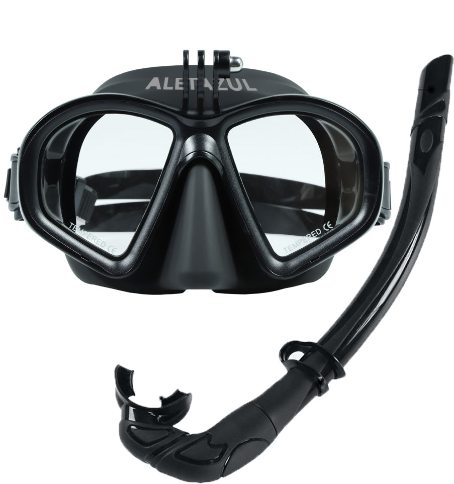 Dive Mask Horizon | GoPro Mount + Snorkel Tube