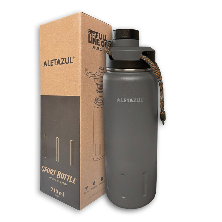 ALETAZUL Termo | Aislado al Vacío - Acero Inoxidable - Premium 710ml